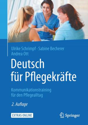 Cover of the book Deutsch für Pflegekräfte by Ulrich Schwalbe