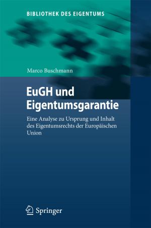 Cover of the book EuGH und Eigentumsgarantie by Julian Strauß
