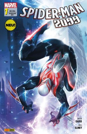 Book cover of Spider-Man 2099 1 - Anschlag aus der Zukunft