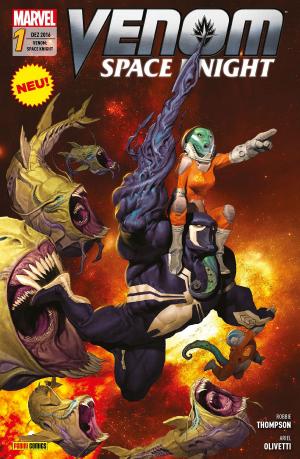 Book cover of Venom: Space Knight 1 - Galaktische Symbiose