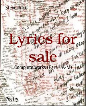 Cover of the book Lyrics for sale by Max Gliefort