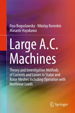 Cover of the book Large A.C. Machines by Akari Takayama