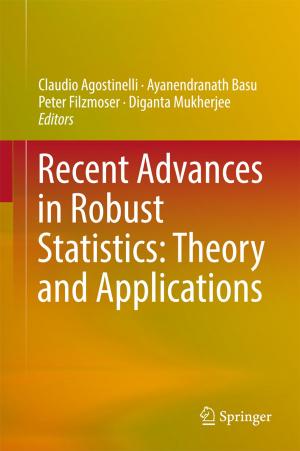 Cover of Recent Advances in Robust Statistics: Theory and Applications
