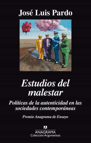 Cover of the book Estudios del malestar by Martín Caparrós