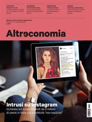 Cover of Altreconomia 187 - Novembre 2016