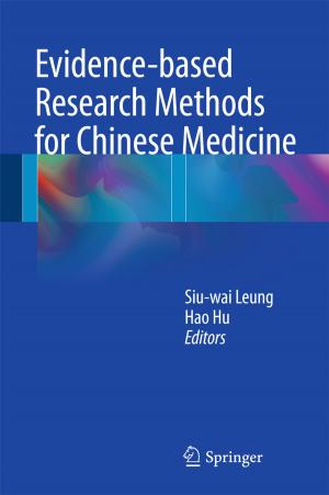 Cover of the book Evidence-based Research Methods for Chinese Medicine by Michelle Schoffro Cook, PhD