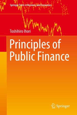 Cover of the book Principles of Public Finance by Vissanu Zumitzavan, Jonathan Michie