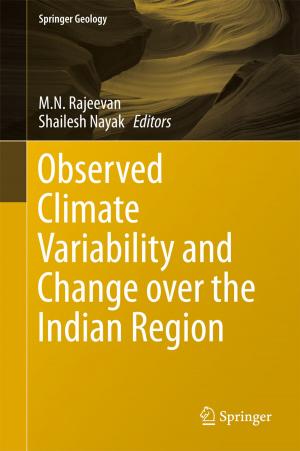 Cover of the book Observed Climate Variability and Change over the Indian Region by 