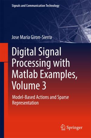 Cover of Digital Signal Processing with Matlab Examples, Volume 3