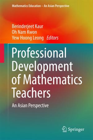 Cover of the book Professional Development of Mathematics Teachers by Masao Jinzenji
