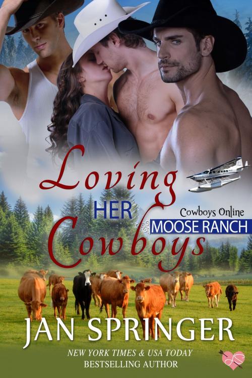 Cover of the book Loving Her Cowboys by Jan Springer, Spunky Girl Publishing