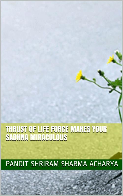 Cover of the book Thrust of Spiritual Life Force Makes your Sadhana Miraculous by Pandit Shriram Sharma Acharya, Ashutosh Sarswat