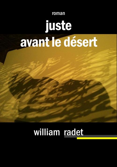 Cover of the book Juste avant le désert by William RADET, William RADET