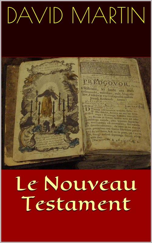 Cover of the book Le Nouveau Testament by David Martin, PRB