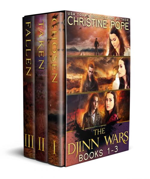 Cover of the book The Djinn Wars, Books 1-3 by Christine Pope, Dark Valentine Press