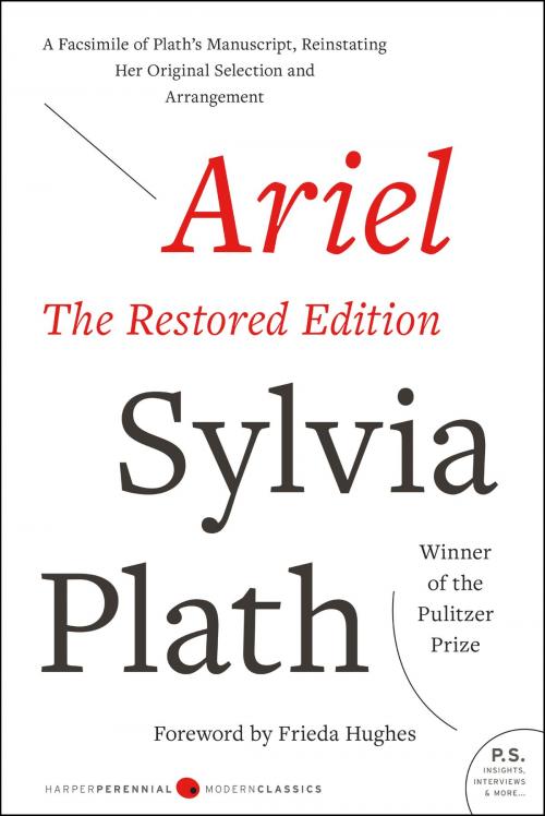Cover of the book Ariel: The Restored Edition by Sylvia Plath, Harper Perennial