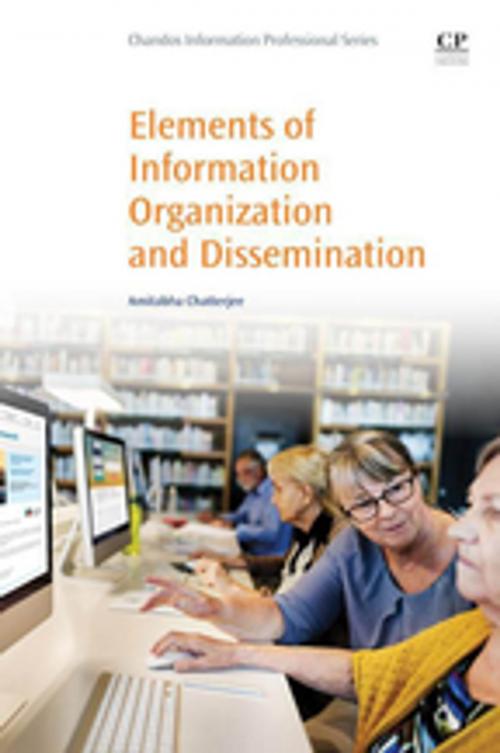 Cover of the book Elements of Information Organization and Dissemination by Amitabha Chatterjee, Elsevier Science
