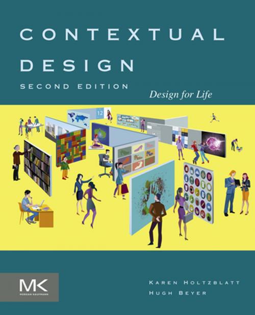 Cover of the book Contextual Design by Karen Holtzblatt, Hugh Beyer, Elsevier Science