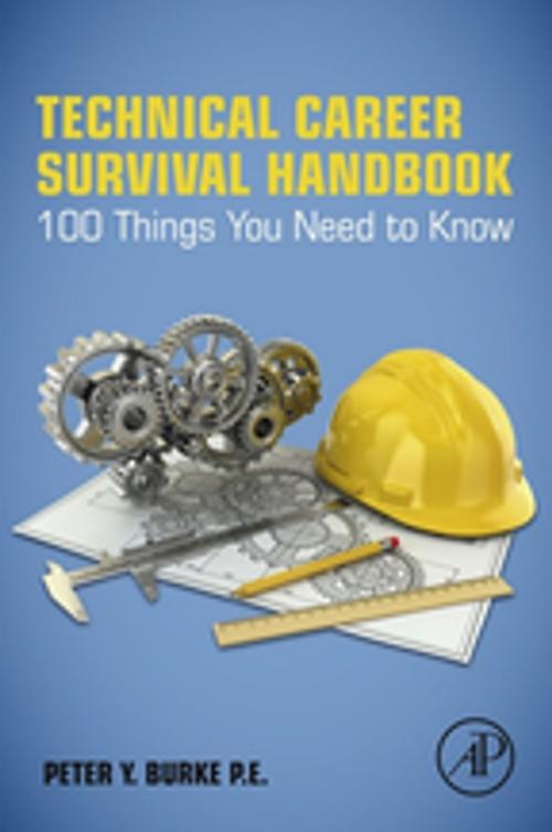 Cover of the book Technical Career Survival Handbook by Peter Y. Burke, Elsevier Science