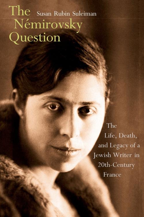 Cover of the book The Némirovsky Question by Susan Rubin Suleiman, Yale University Press