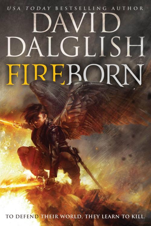 Cover of the book Fireborn by David Dalglish, Orbit