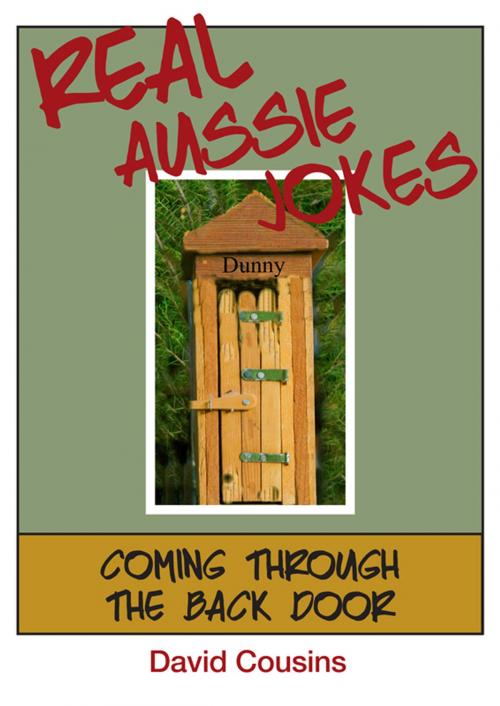 Cover of the book Real Aussie Jokes by David Cousins, DC Press