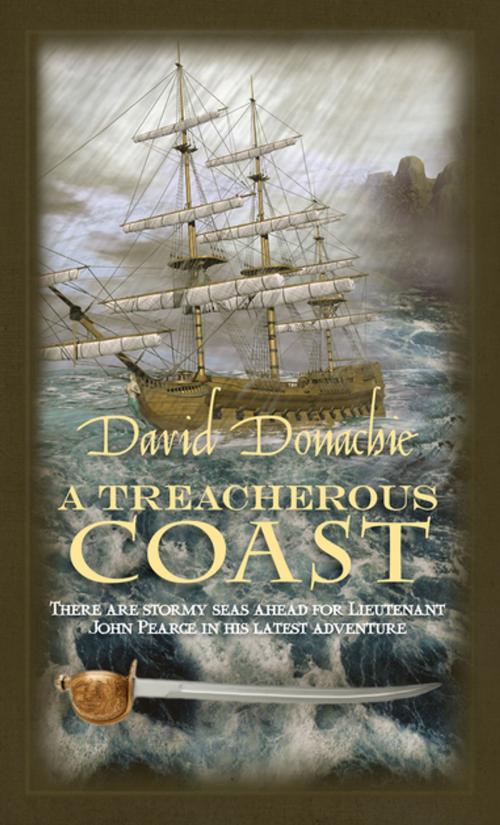 Cover of the book A Treacherous Coast by David Donachie, Allison & Busby