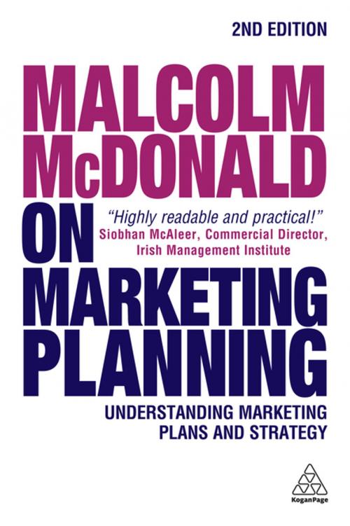 Cover of the book Malcolm McDonald on Marketing Planning by Malcolm McDonald, Kogan Page