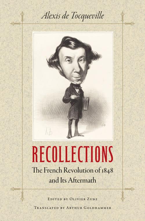 Cover of the book Recollections by Alexis de Tocqueville, University of Virginia Press