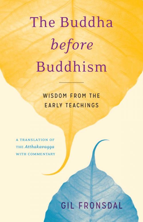 Cover of the book The Buddha before Buddhism by Gil Fronsdal, Shambhala