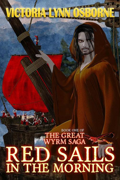 Cover of the book Red Sails in the Morning by Victoria Osborne, Azure Spider Publications