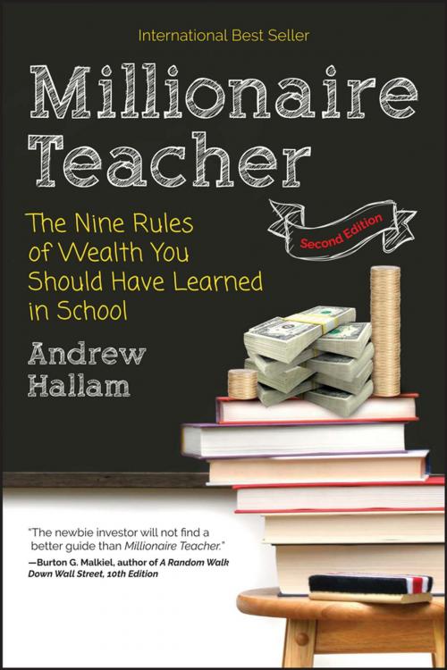 Cover of the book Millionaire Teacher by Andrew Hallam, Wiley