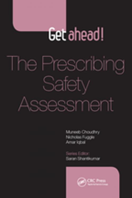 Cover of the book Get ahead! The Prescribing Safety Assessment by Muneeb Choudhry, Nicholas Rubek Fuggle, Amar Iqbal, CRC Press
