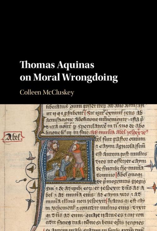 Cover of the book Thomas Aquinas on Moral Wrongdoing by Colleen McCluskey, Cambridge University Press