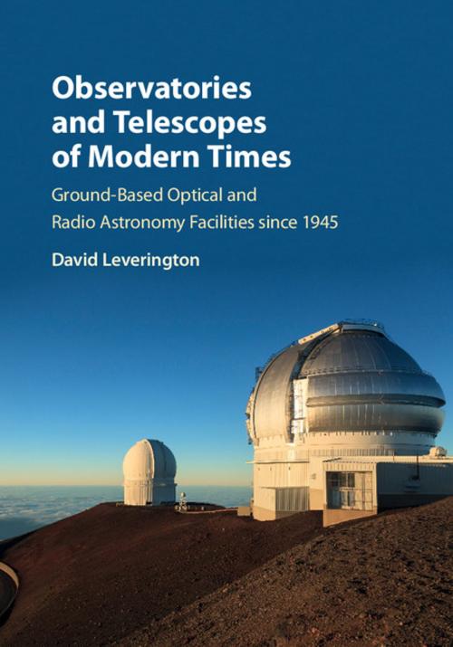 Cover of the book Observatories and Telescopes of Modern Times by David Leverington, Cambridge University Press