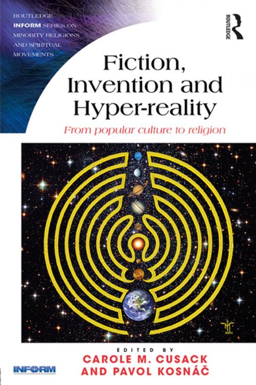 Cover of the book Fiction, Invention and Hyper-reality by , Taylor and Francis