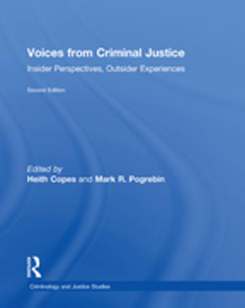 Cover of the book Voices from Criminal Justice by , Taylor and Francis
