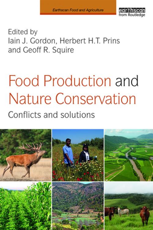 Cover of the book Food Production and Nature Conservation by , Taylor and Francis