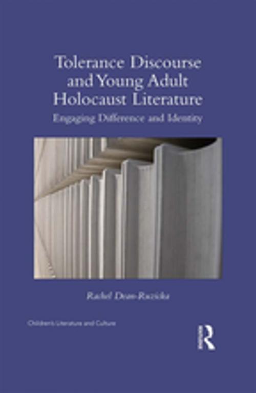 Cover of the book Tolerance Discourse and Young Adult Holocaust Literature by Rachel Dean-Ruzicka, Taylor and Francis