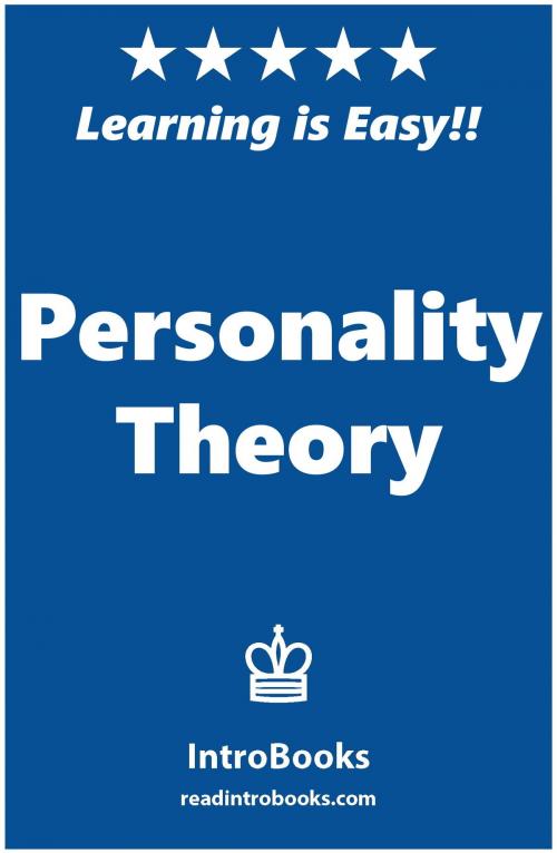 Cover of the book Personality Theory by IntroBooks, IntroBooks