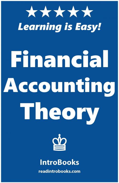 Cover of the book Financial Accounting Theory by IntroBooks, IntroBooks