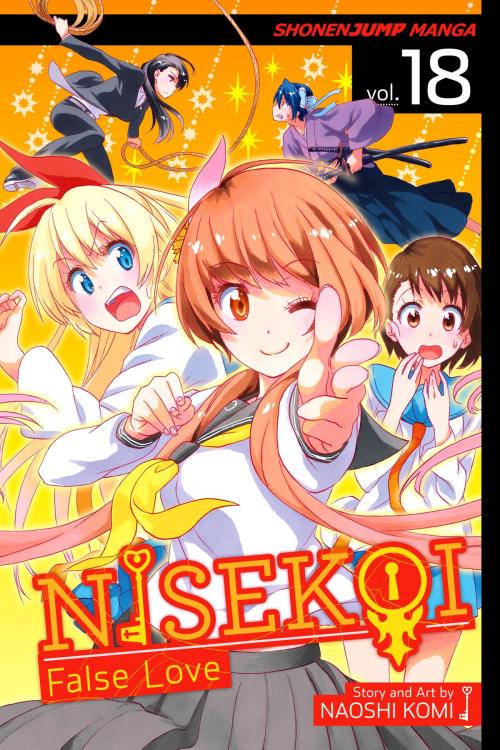 Cover of the book Nisekoi: False Love, Vol. 18 by Naoshi Komi, VIZ Media