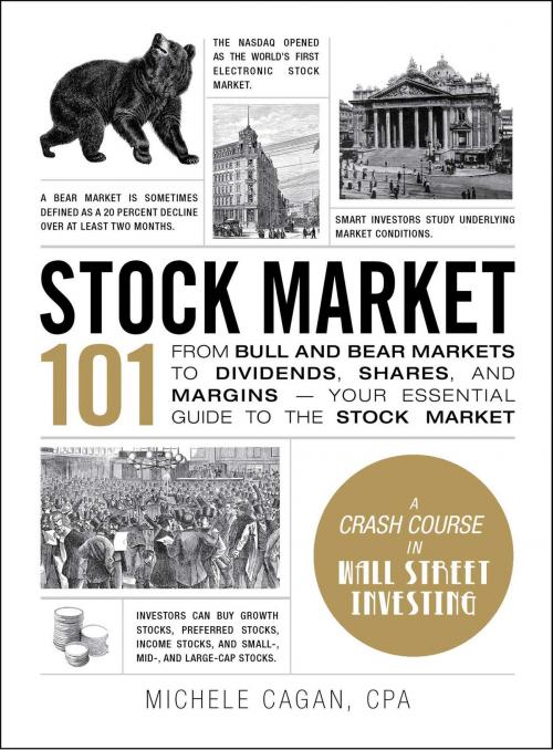 Cover of the book Stock Market 101 by Michele Cagan, CPA, Adams Media