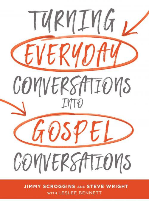 Cover of the book Turning Everyday Conversations into Gospel Conversations by Jimmy Scroggins, Steve Wright, Bennett Leslee, B&H Publishing Group