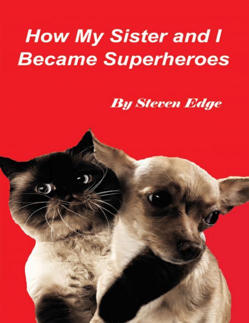 Cover of the book How My Sister and I Became Superheroes by Steven Edge, Lulu Publishing Services