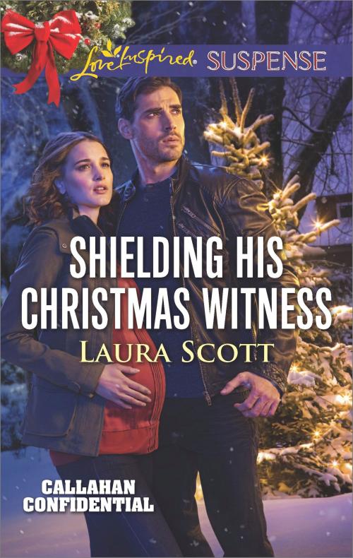 Cover of the book Shielding His Christmas Witness by Laura Scott, Harlequin