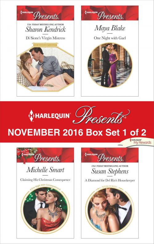 Cover of the book Harlequin Presents November 2016 - Box Set 1 of 2 by Sharon Kendrick, Michelle Smart, Maya Blake, Susan Stephens, Harlequin