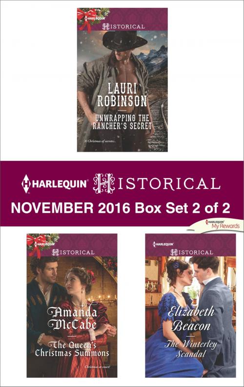 Cover of the book Harlequin Historical November 2016 - Box Set 2 of 2 by Lauri Robinson, Amanda McCabe, Elizabeth Beacon, Harlequin