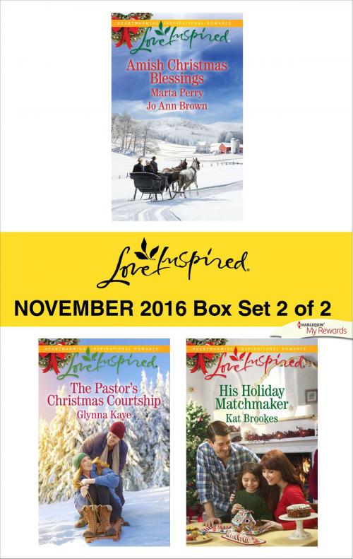 Cover of the book Harlequin Love Inspired November 2016 - Box Set 2 of 2 by Glynna Kaye, Kat Brookes, Marta Perry, Jo Ann Brown, Harlequin