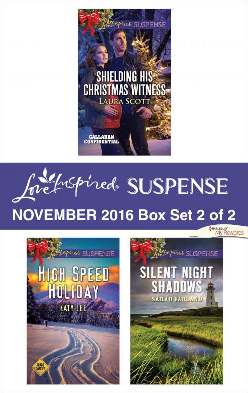 Cover of the book Harlequin Love Inspired Suspense November 2016 - Box Set 2 of 2 by Laura Scott, Katy Lee, Sarah Varland, Harlequin